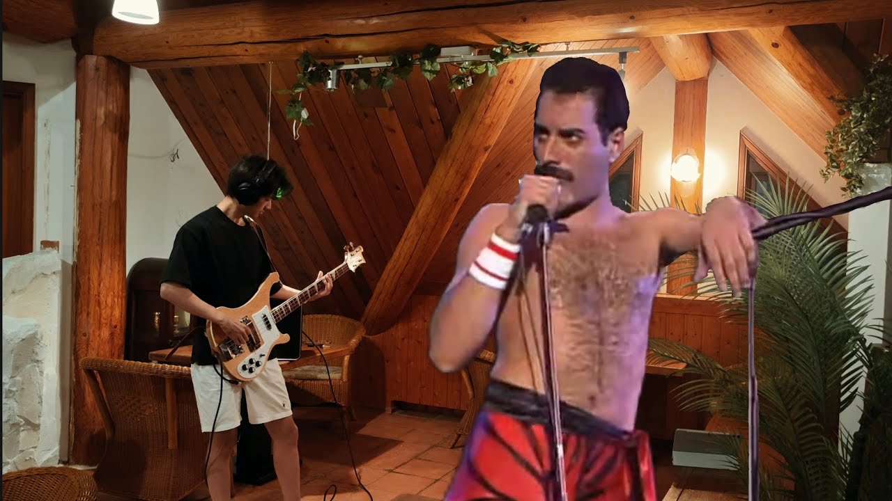 Queen - I Want To Break Free Live In Japan 1985 Bass Cover