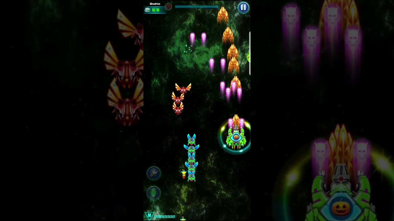 [New Booster] Level 114 Galaxy Attack: Alien Shooter | Best Relax Game Mobile | Arcade Space Shoot