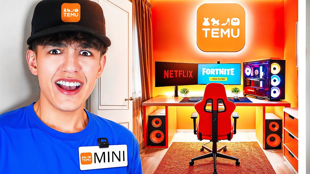 I Built a ENTIRE Gaming Setup From TEMU...