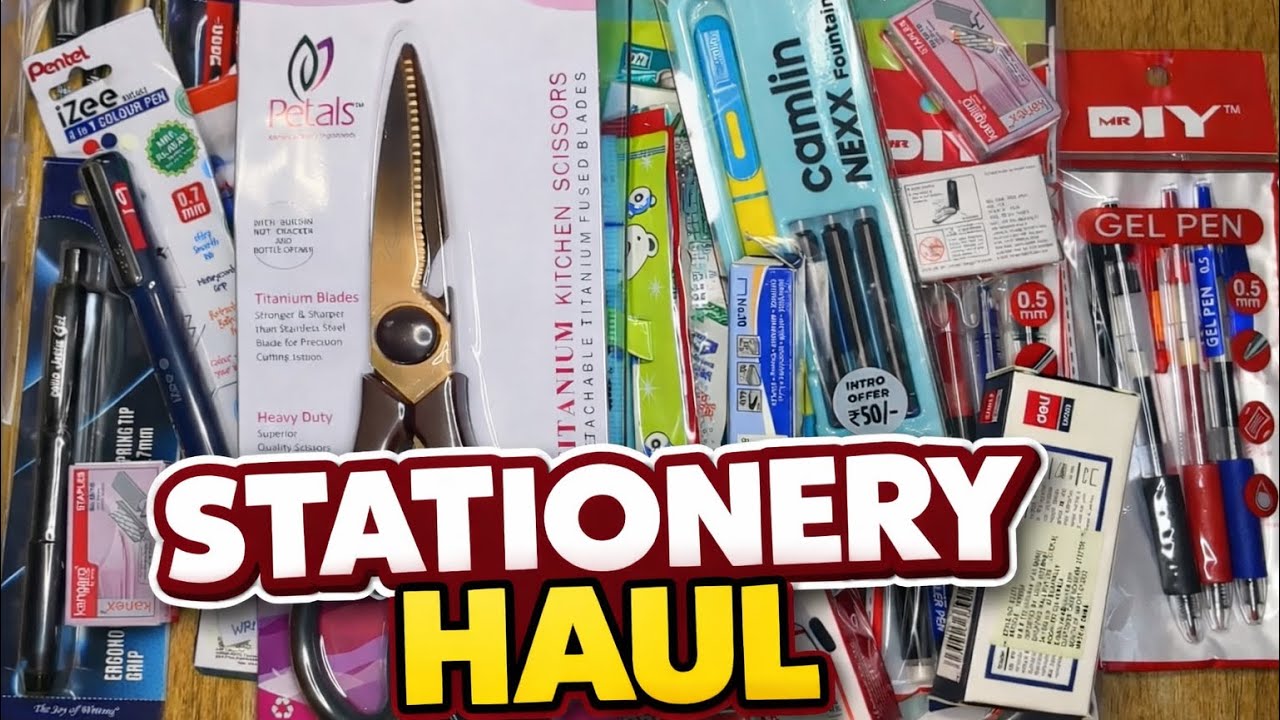 STATIONERY HAUL | LULU MALL, BANGALORE | Mr DIY | 