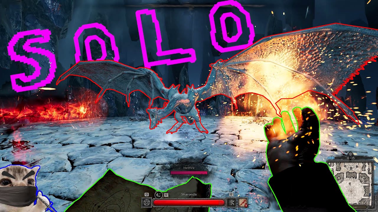 I Soloed the Wyvern & You Can Too | Dark and Darker Gameplay | Sub 25 Gear Score | Bossing