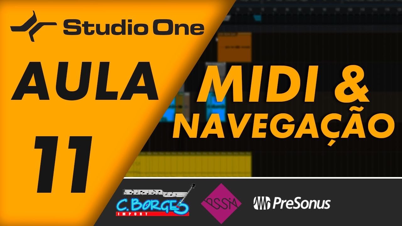 CURSO DO STUDIO ONE /AULA 11 - FERRAMENTAS DE  NAVEGA&Ccedil;&Atilde;O NO STUDIO ONE.