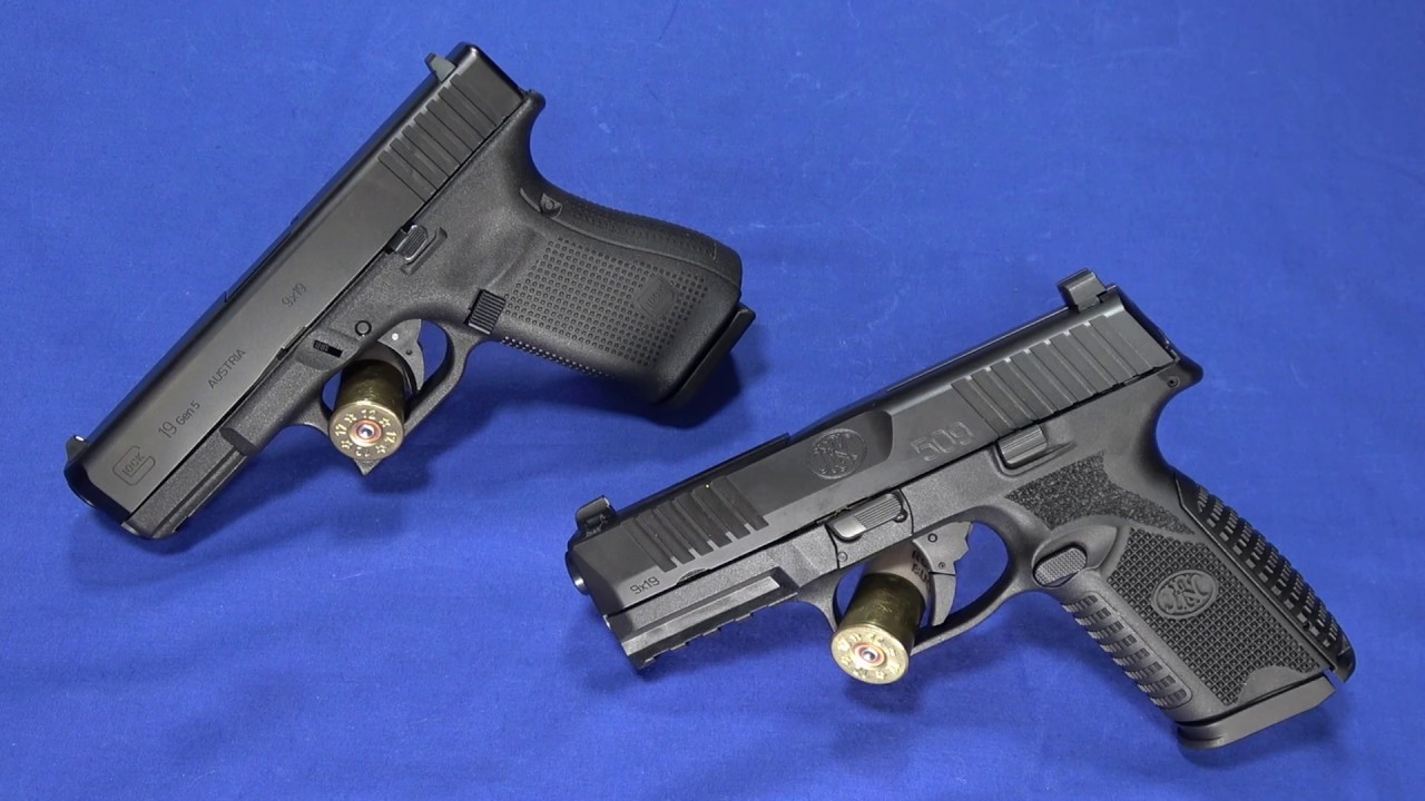 Оружие стандартного размера: GLOCK 19 против FN 509M