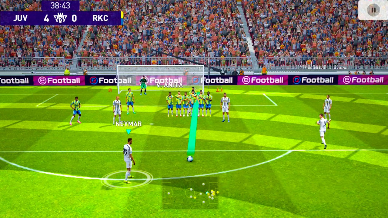 Playing PES 2021 Mobile on eFootball 2027 Release Day