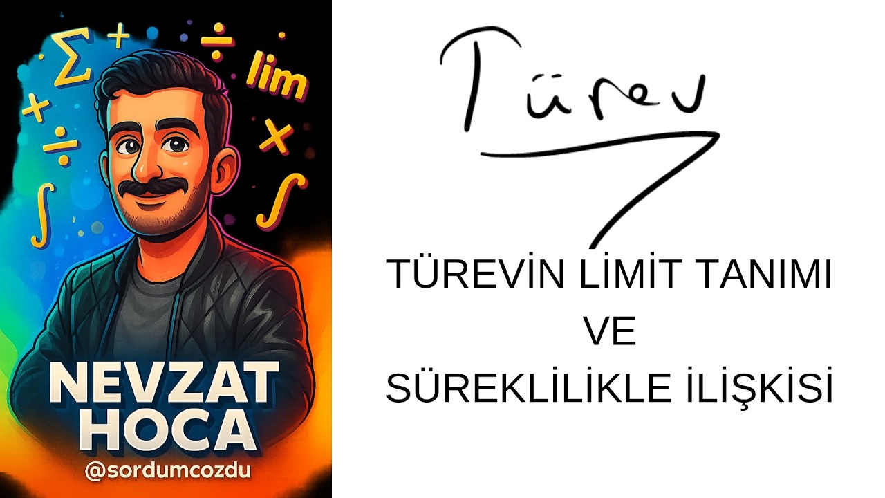 32.1 TÜREV -Türevin Limit Tanımı