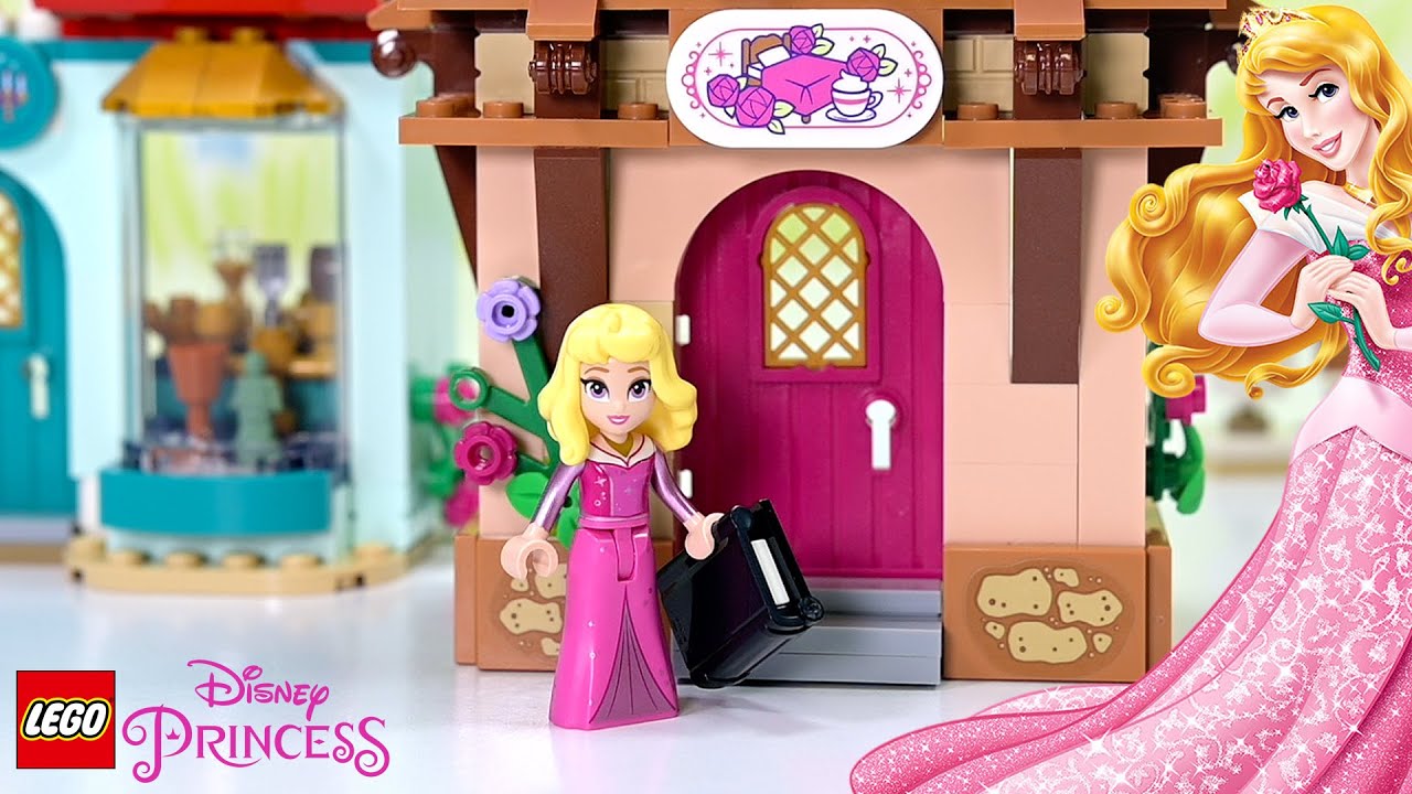 Aurora's Inn (a charming little B&B 🌸) | Sleeping Beauty LEGO Market Adventure build & review