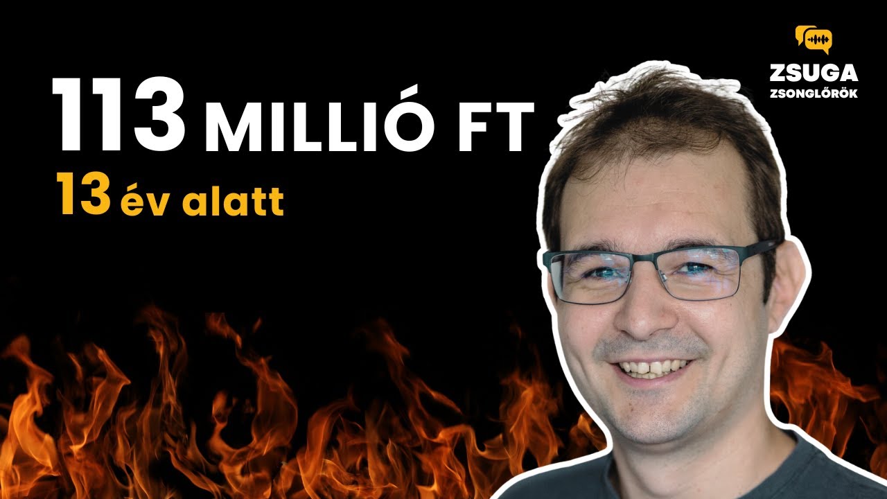 12. A korai nyugdíj (FIRE) kapujában 36 évesen - Sanyó Ádám a vendégünk