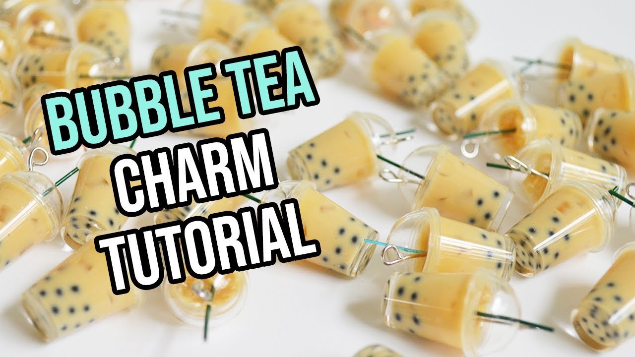 Mini Bubble Tea Charm Tutorial