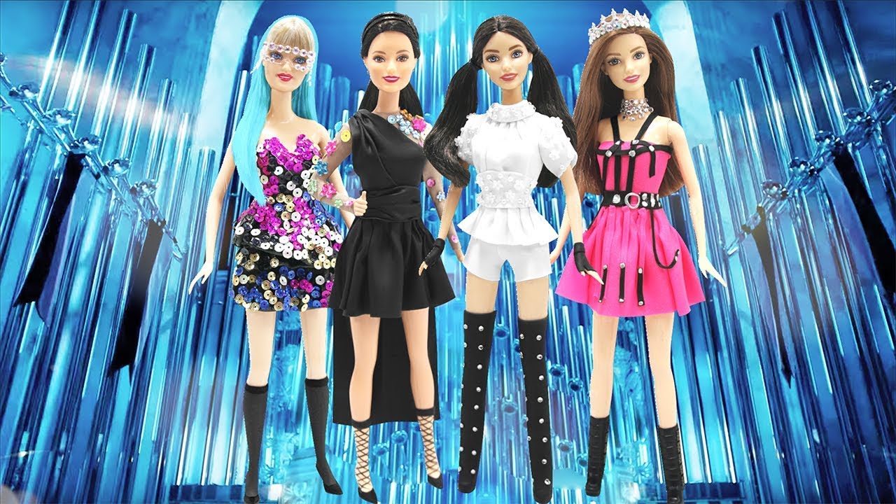 Play Doh  BLACKPINK 'Kill This Love' Jennie, Lisa, Jisoo, Rose Inspired Costumes