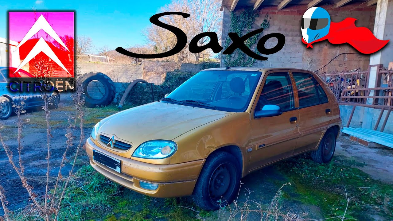 2000 Citroën Saxo 1.4 75 (55kW) 4K[Rescue Car Hero]#166 Starting After 1 year Abandoned + Test Drive