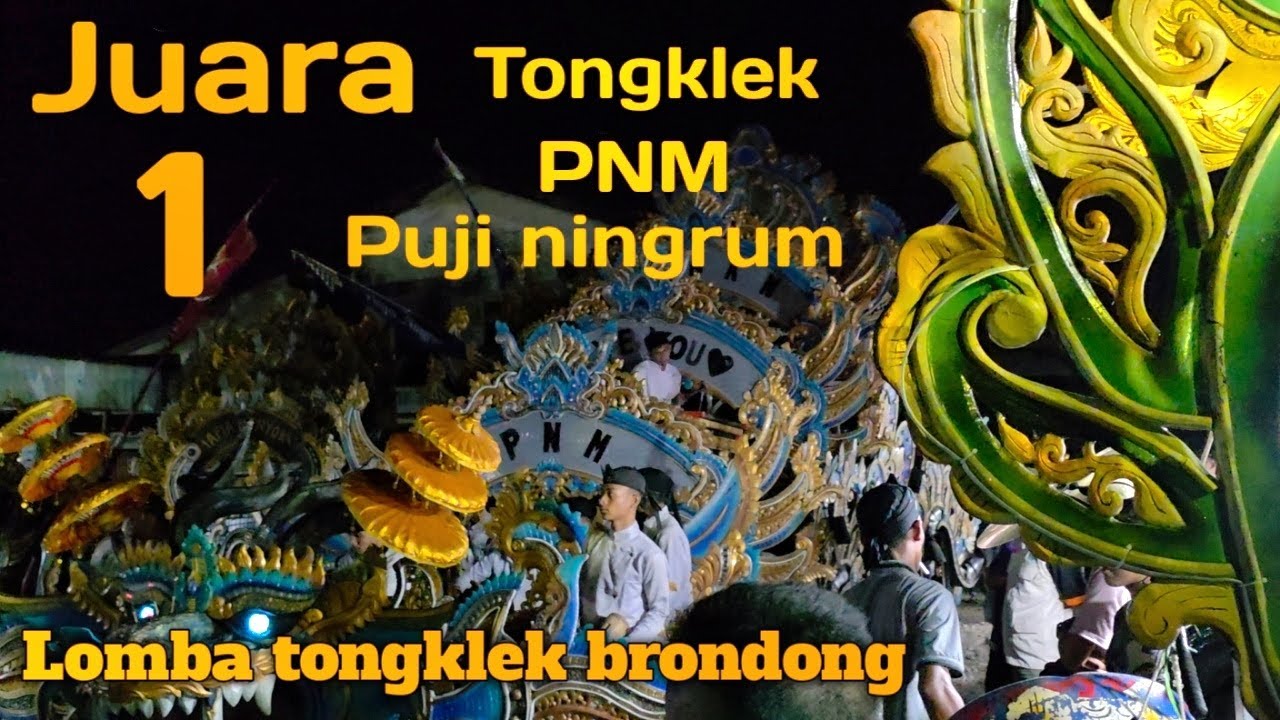 Juara 1 tongklek puspa ningrum lomba tongklek brondong #hiburan #tongklek #viral #tongklektuban
