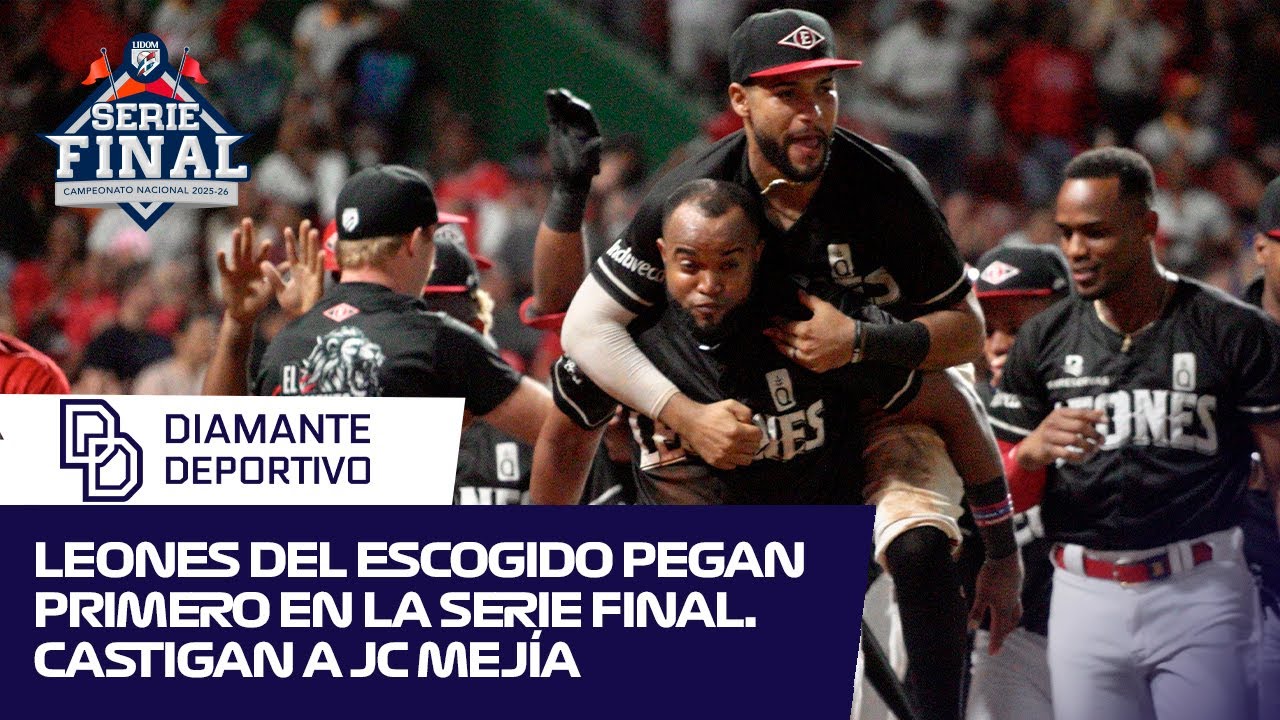 Leones del Escogido pegan primero en la Serie Final