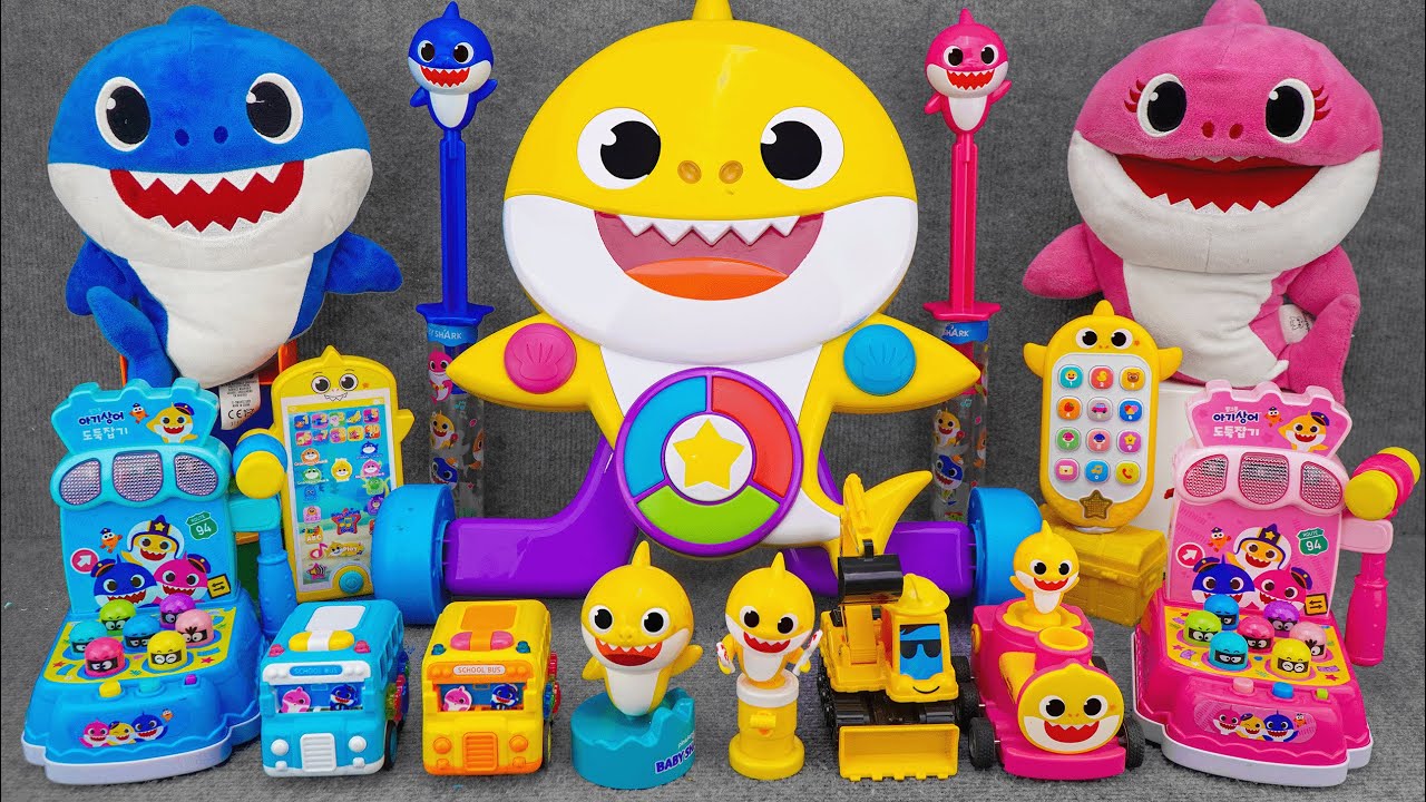 68 Mins BABY SHARK - Satisfying Unboxing WowWee Baby Shark Toys Collection Playset ASMR ✨NO TALKING