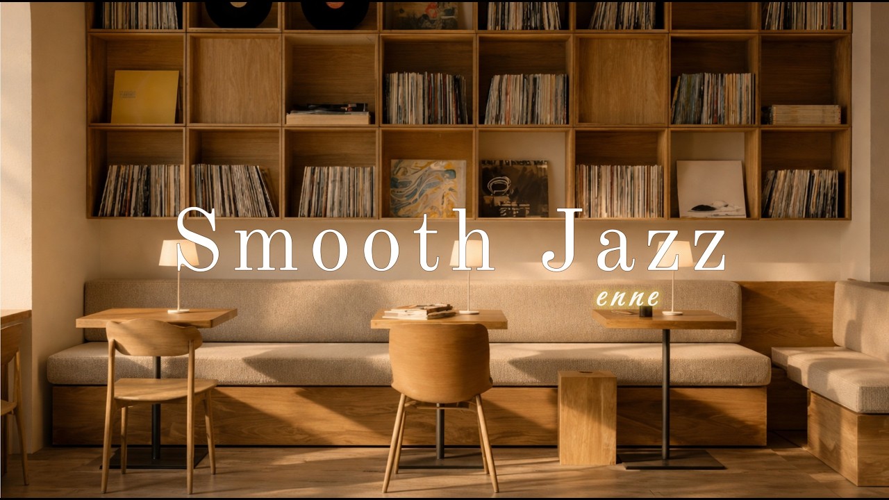 Quiet Cafe in Warm Sunlight | A Moment of Solace | Smooth Jazz Playlist