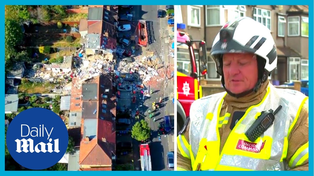 3 rescued, 1 dead from house explosion in Croydon, South London
