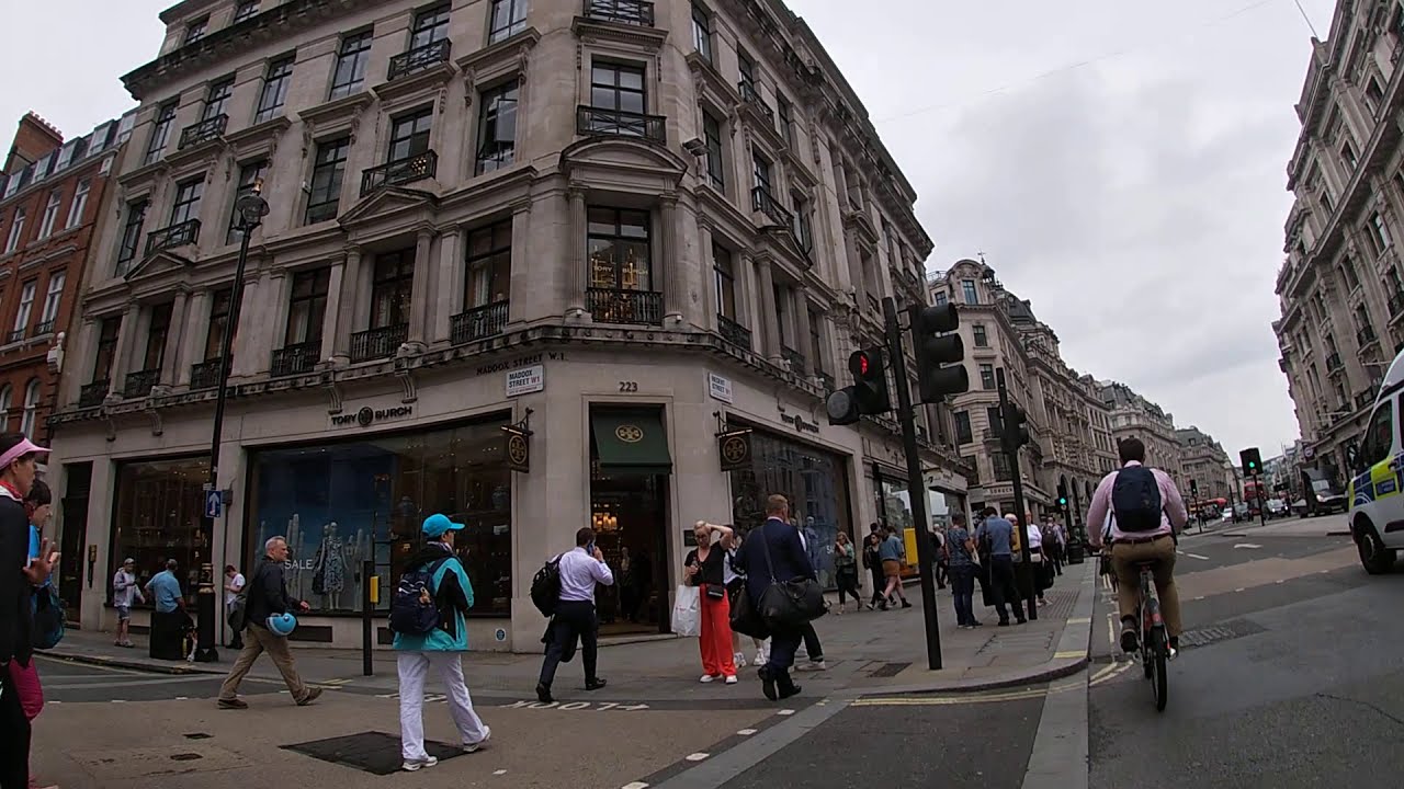 Cycling therapy Session in the City Regent street London