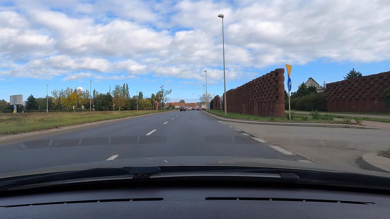 Droga Krajowa 13 I Szczecin I Rondo Hakena - plac Szyrockiego I 4K I 23.10.2023