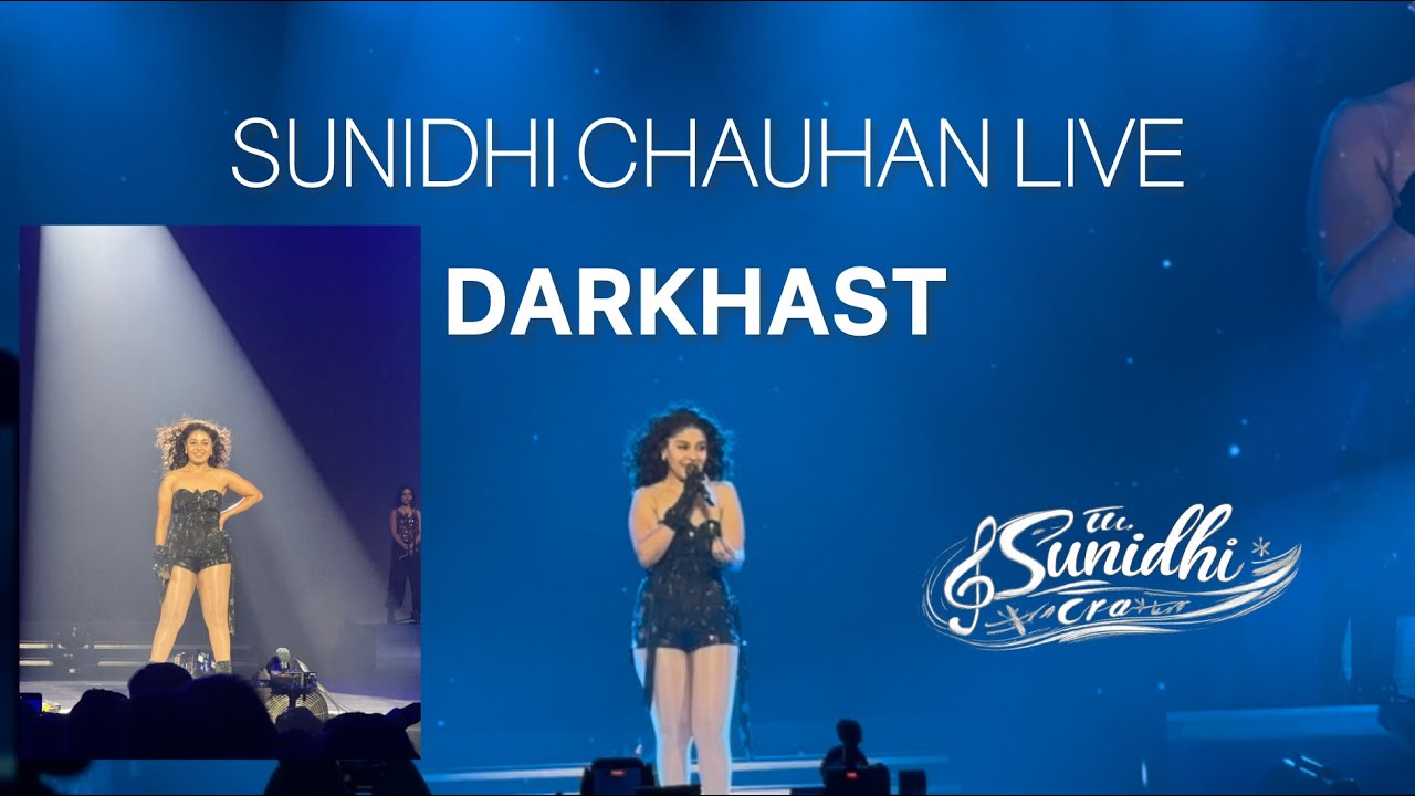 Darkhast Live - Sunidhi Chauhan -  I AM HOME Tour, Mumbai
