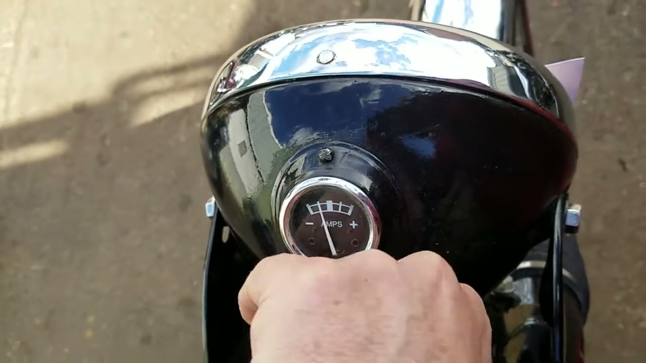 1956 BSA RGS Replica 650cc at Andy Tiernans #08068BSA