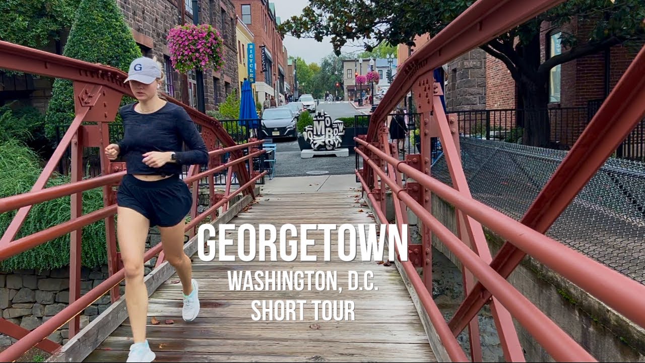 Georgetown Walking Tour (Short) | Washington D.C.'s Historic Charm 🇺🇸 | VLog