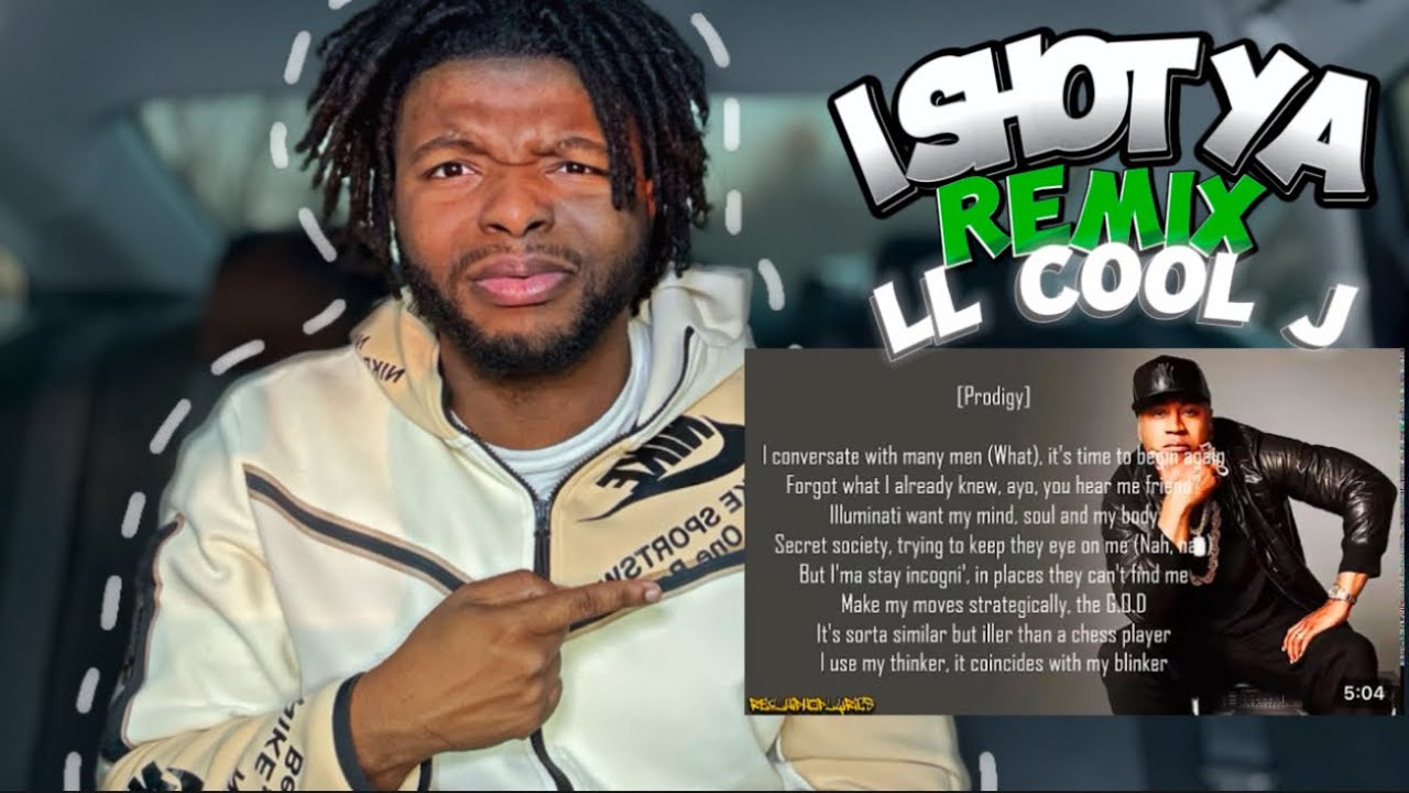 LL Cool J - I Shot Ya (Remix) ft. Keith Murray, Prodigy, Fat Joe & Foxy Brown (Lyrics) Reaction