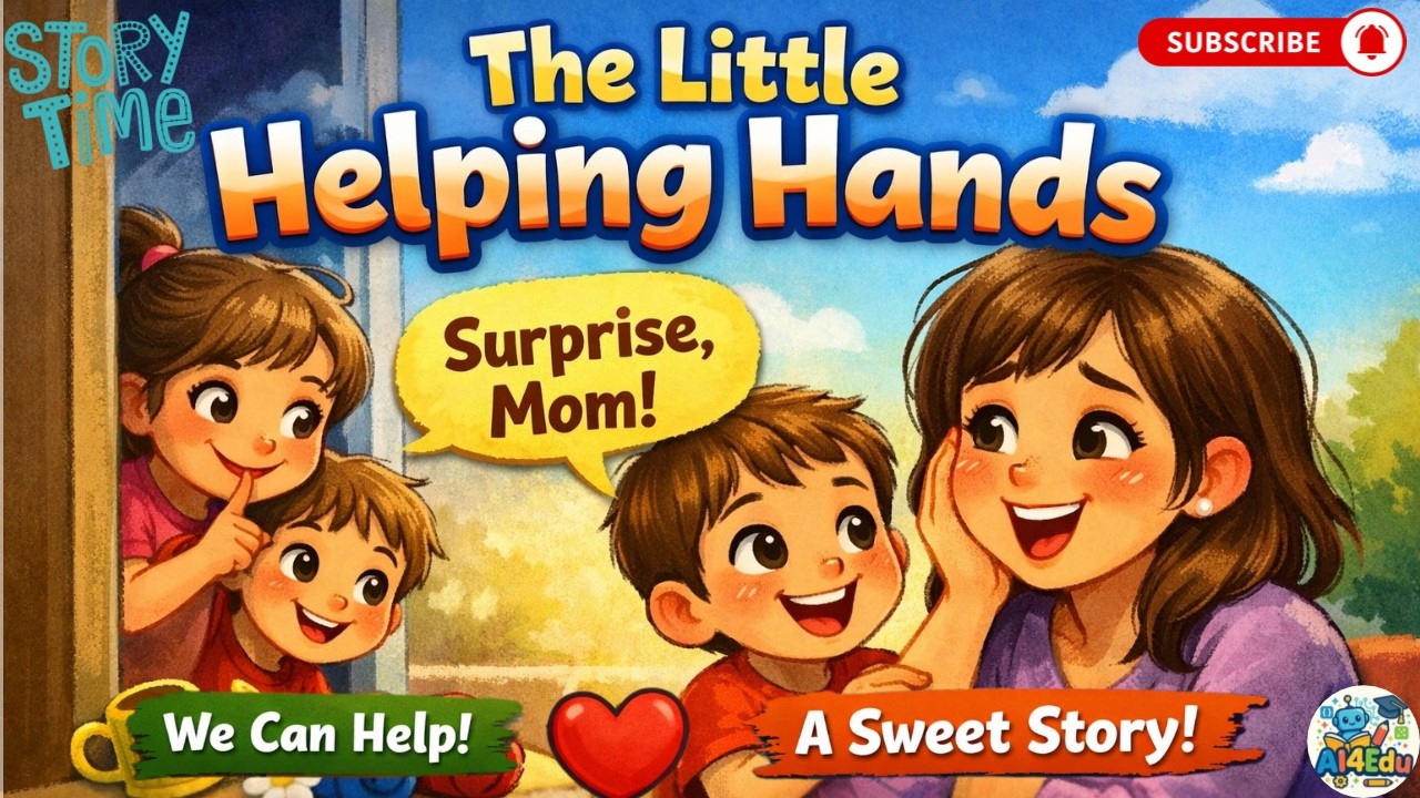 Do your kids help you? | Kids Story on Helping Parents | Moral Story for Children