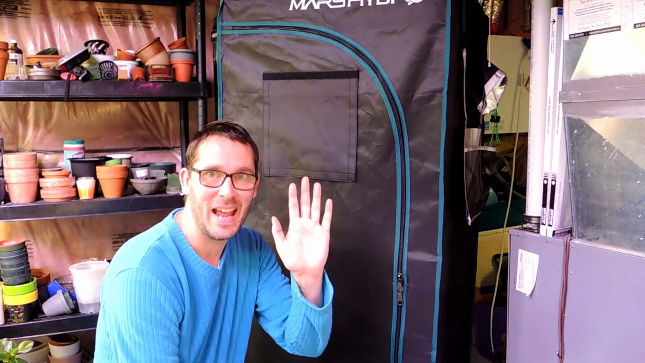 New SP 150 LED Grow Light and Grow Tent from Mars Hydro