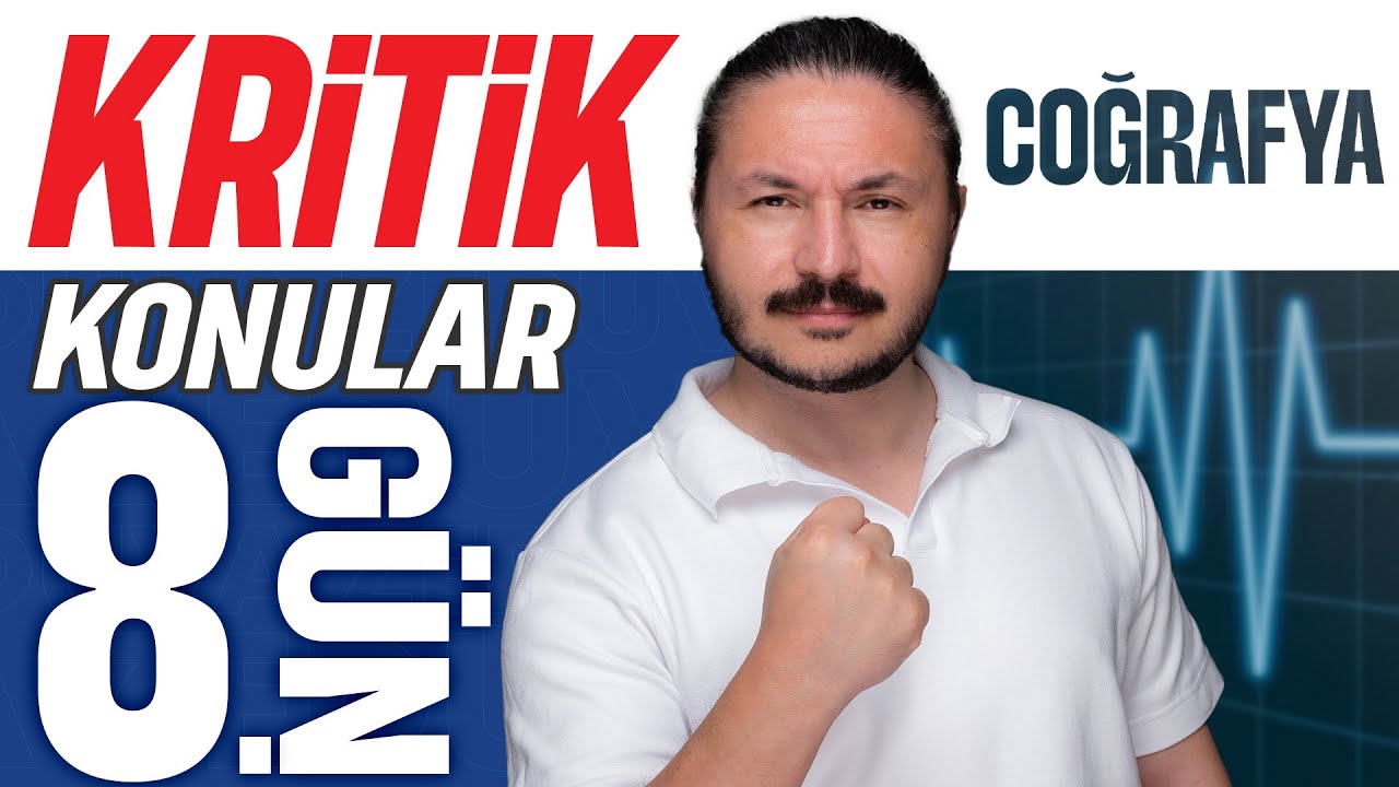 TYT Coğrafya kritik konular kampı | 2026 - 2027 | GÜN 8 Türkiye'nin yer şekilleri Konu Anlatım)