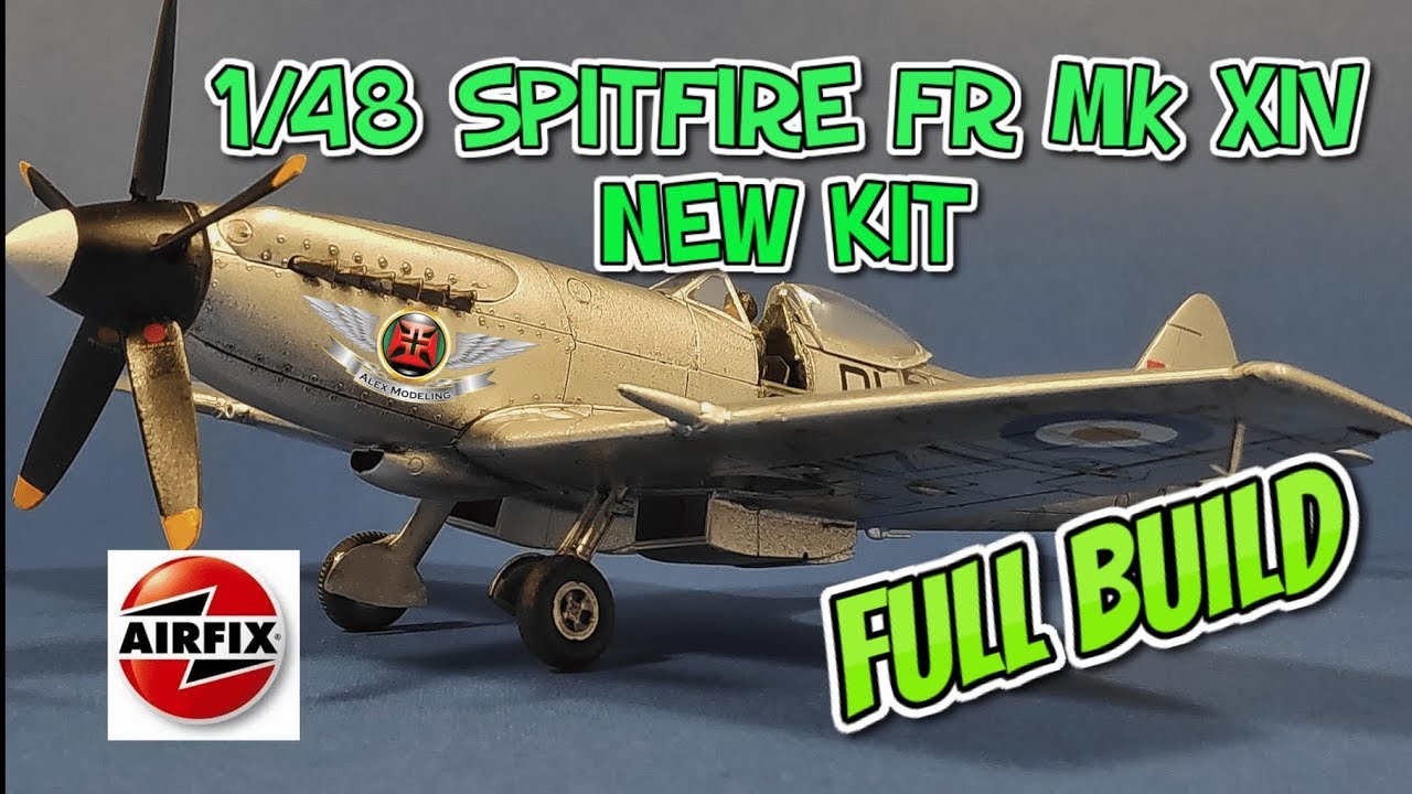 ВИДЕО СБОРКИ НОВОГО ИНСТРУМЕНТА AIRFIX 1/48 SPITFIRE FR MK XIV #airfixmodels