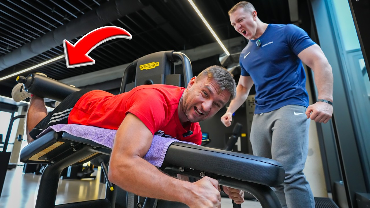 Můj první LEG DAY a NECÍTÍM NOHY! | FITKO s trenérem #2