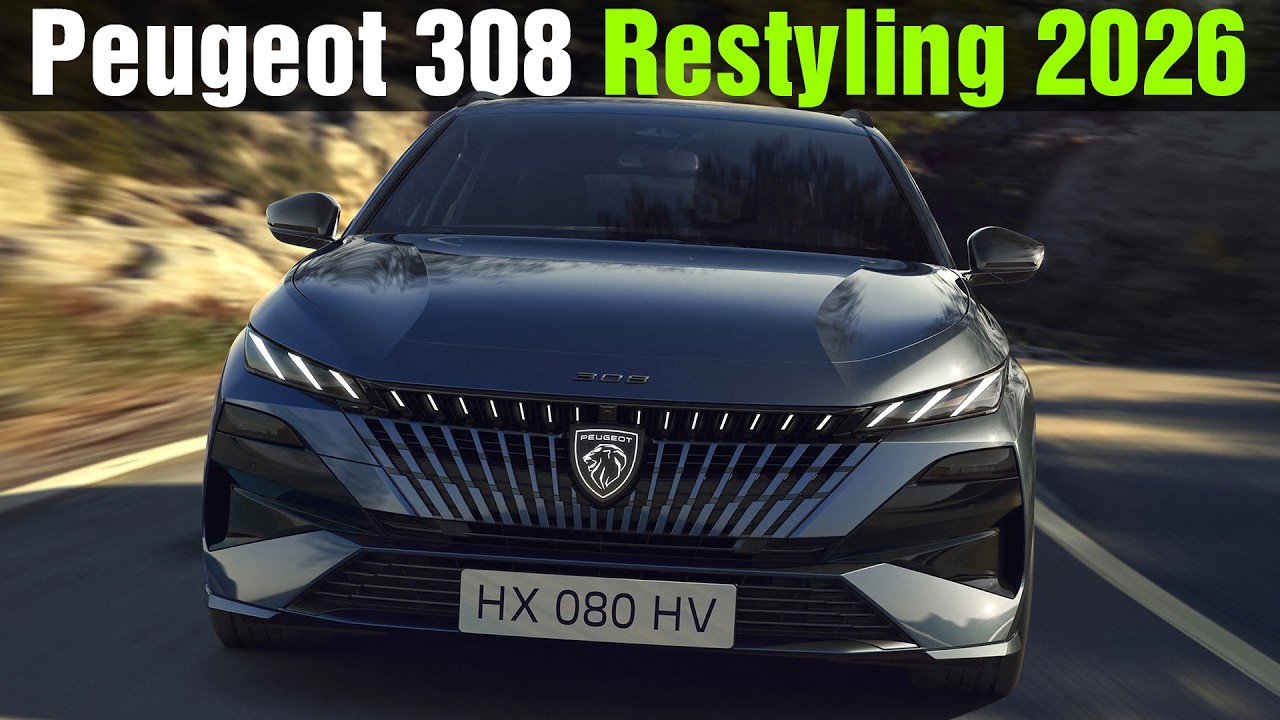 2026 New Peugeot 308 (e-308) Restyling - Full Review!