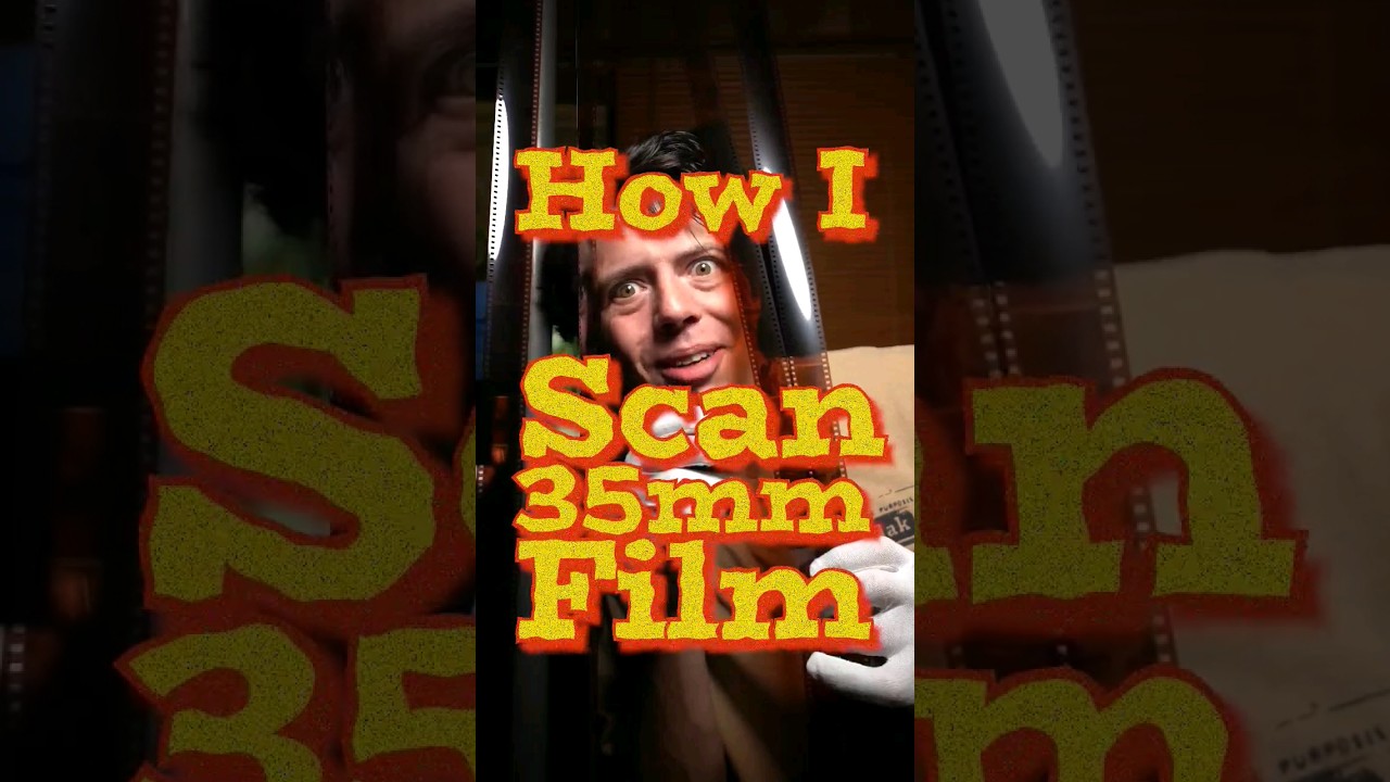 Jak skanować filmy 35 mm: niezbędny uchwyt na filmy #fotografiafilmowa
