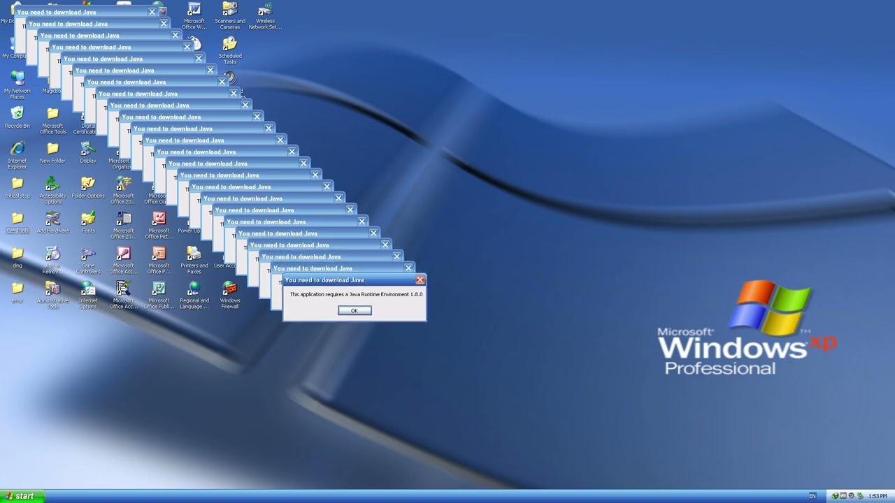 Windows XP Crazy Error 3