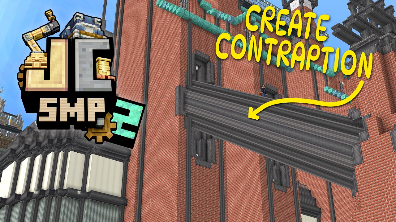 Building With Create Contraptions | Just Create SMP S2 EP32