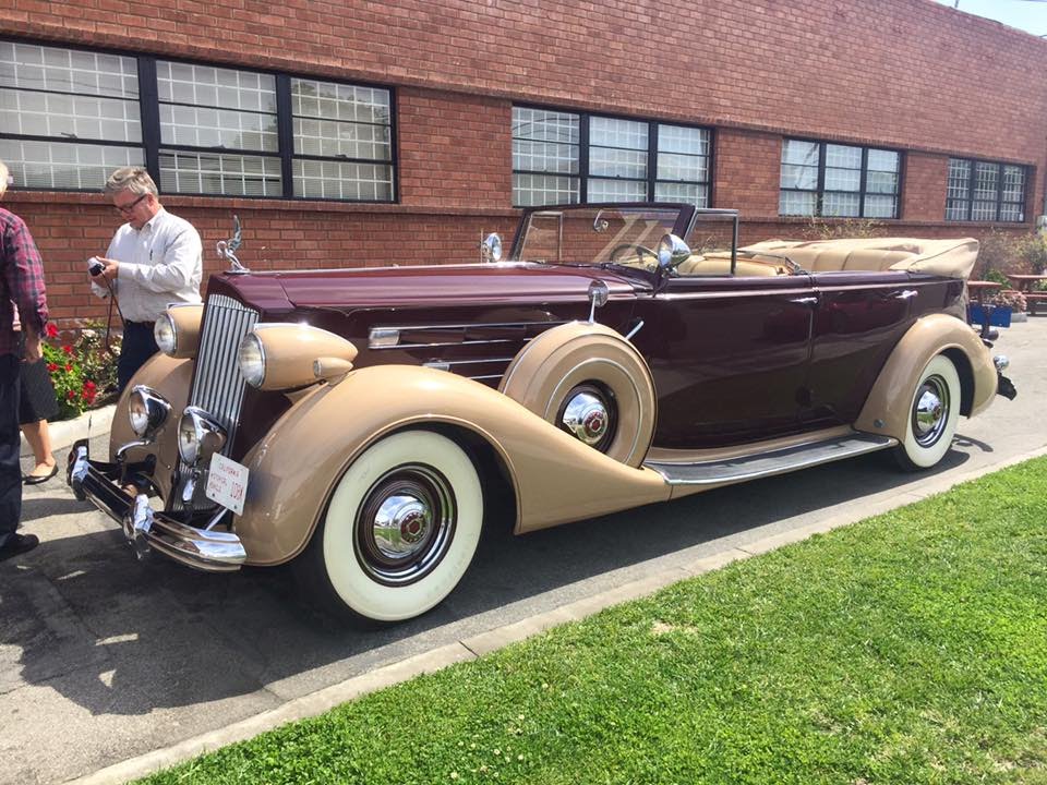 Riding In A 1937 Packard V12