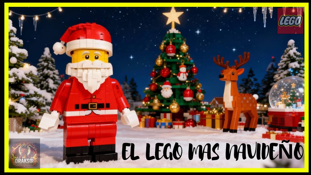 LEGO 40820 El Papá Noel de LEGO más GRANDE que he visto 😱🎄