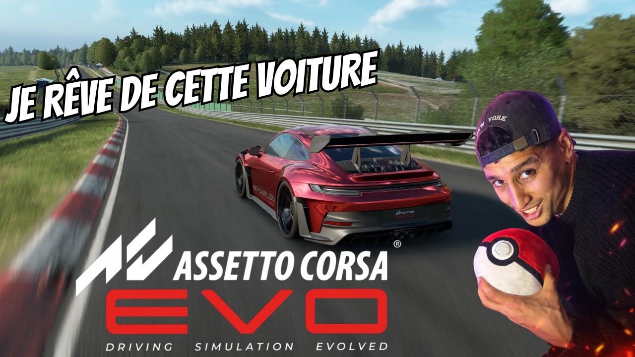 JE DECOUVRE LA PORSCHE GT3 RS sur ASSETTO CORSA EVO( je suis Choqué ) New Update