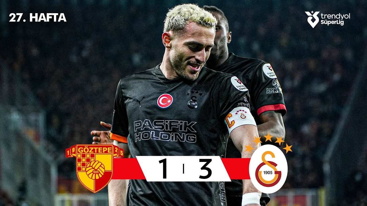 G&ouml;ztepe (1-3) Galatasaray - Highlights/&Ouml;zet | Trendyol S&uuml;per Lig - 2025/26