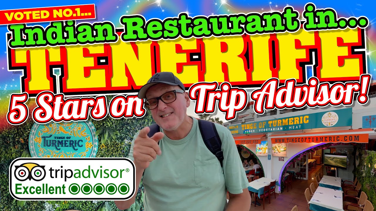 I went to TINGE OF TURMERIC - The NO.1 INDIAN RESTAURANT in TENERIFE voted 5 STARS on TRIP ADVISOR!