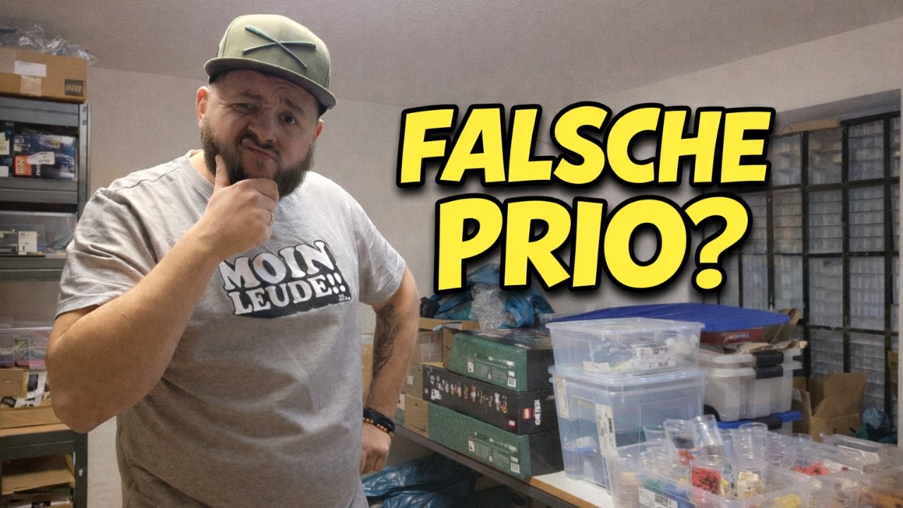 FALSCHE PRIO im Bricklink-Shop? Struktur statt Chaos! LEGO Vlog