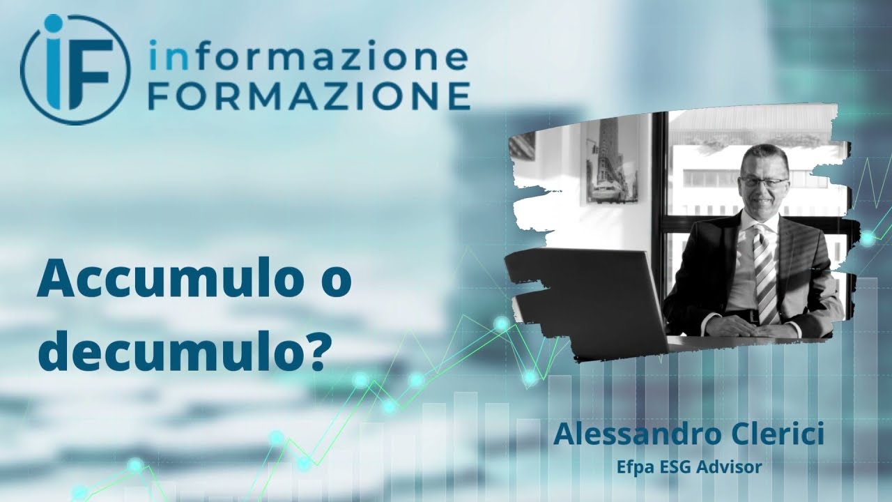 Accumulo o decumulo?