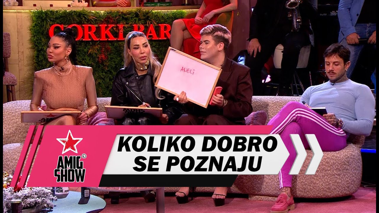 Koliko dobro se poznaju? - AmiG Show S18 - E21