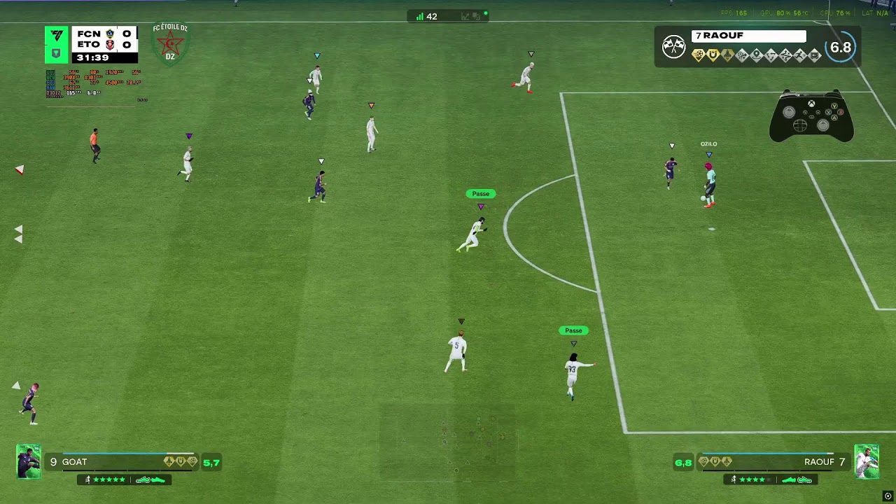 Raouf T.b.t EA FC 26 Pro club Etoile Dz
