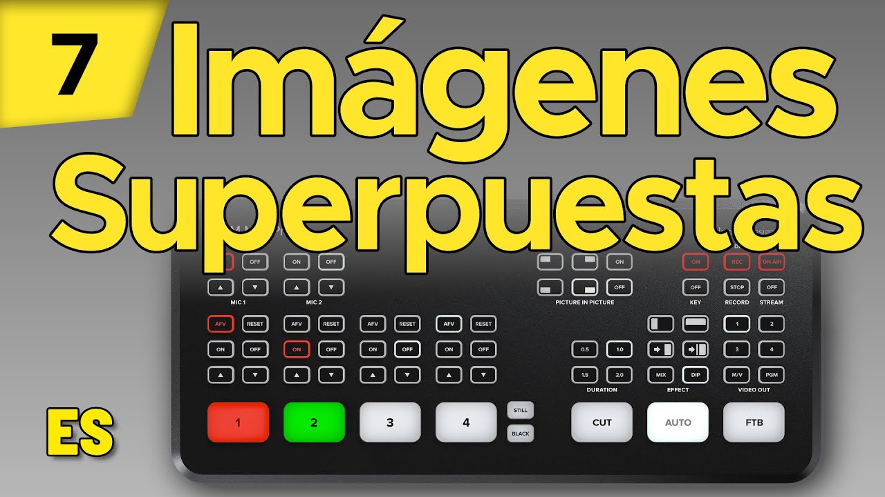 Imagen en Imagen Personalizada en el ATEM Mini; Crea y Guarda tu Propio PiP | Mini puntas ATEM 07
