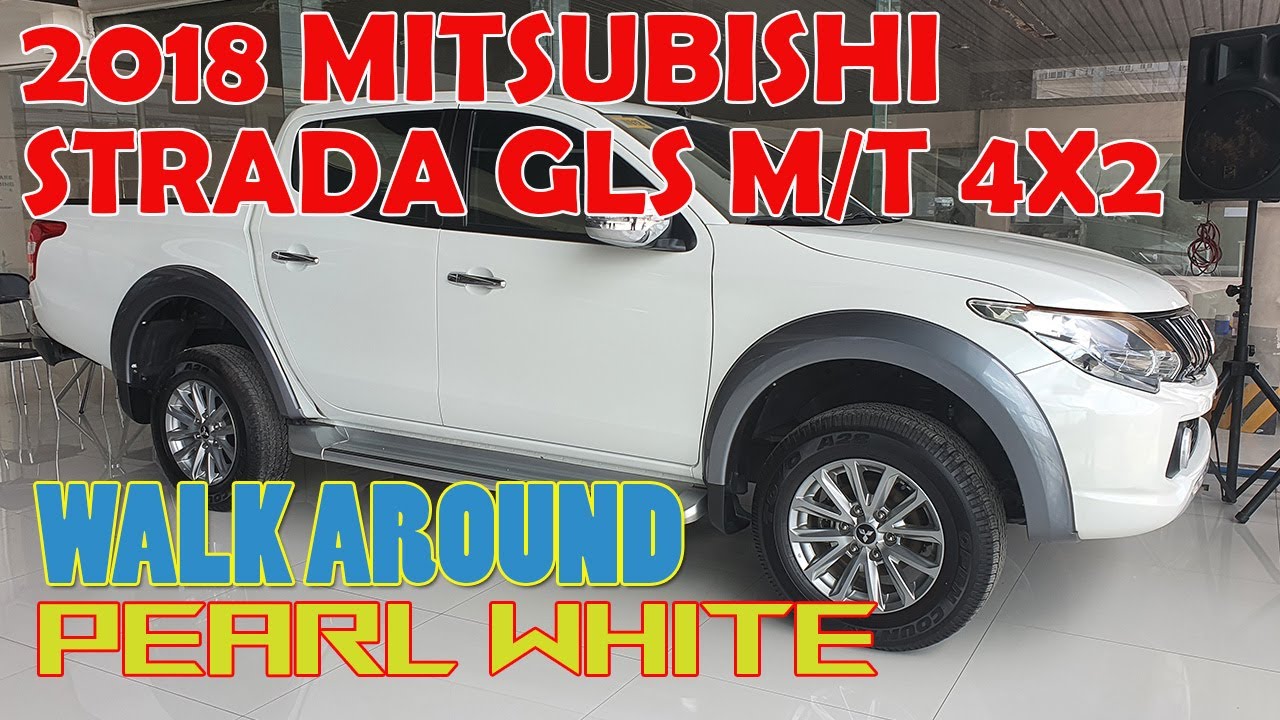 2018 Mitsubishi Strada GLS M/T (Pearl White)