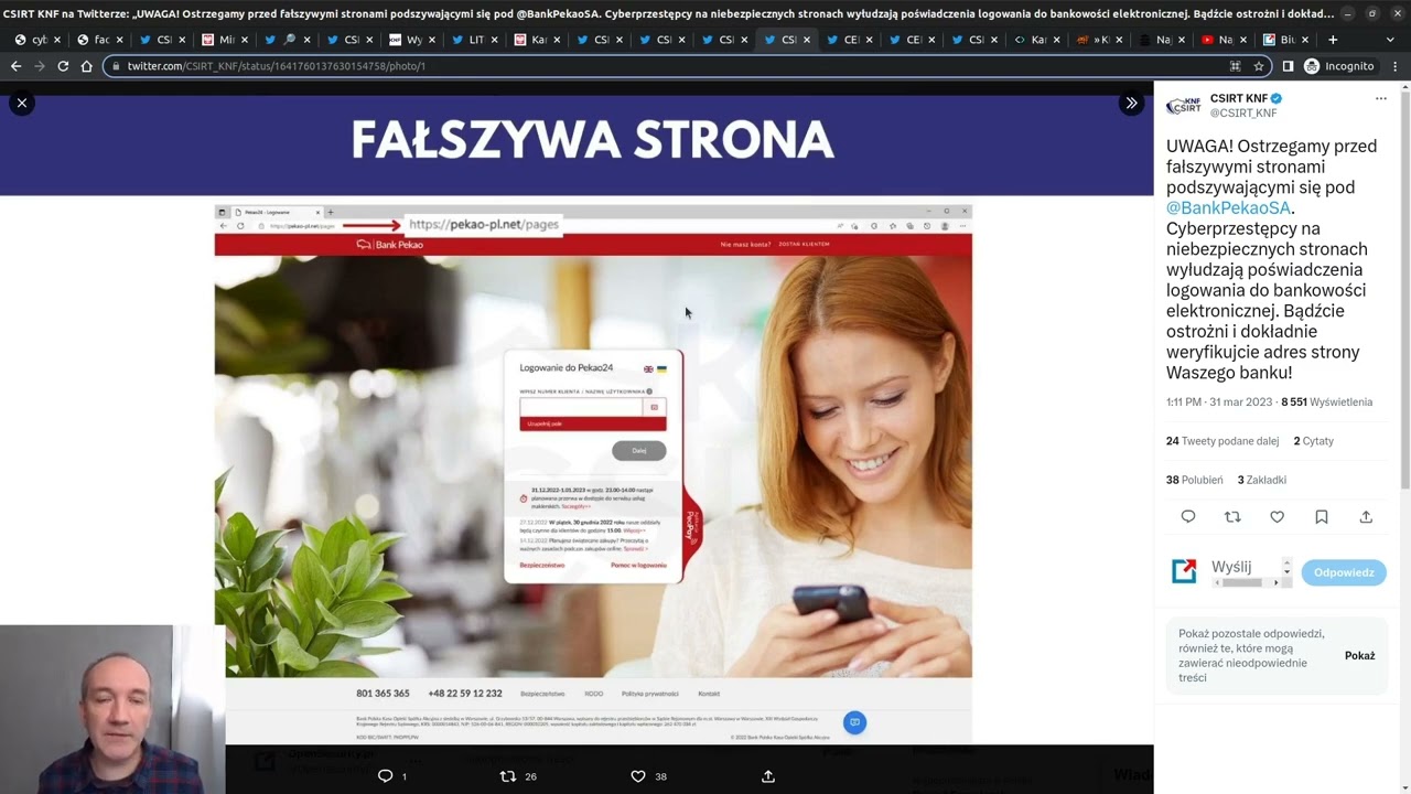 Wyłudzenia kod&oacute;w, reklamy bankowe, fałszywy OLX, fałszywa rekrutacja, phishing kont email,