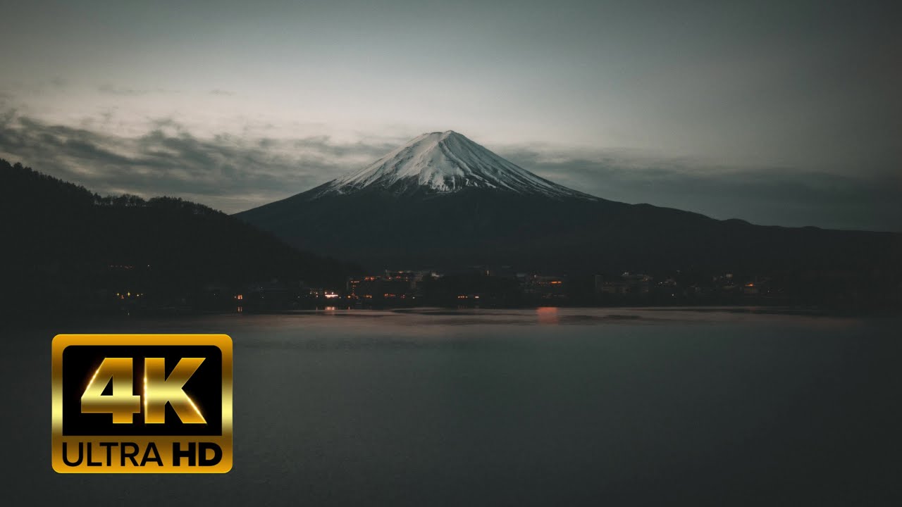 Mount Fuji🗻 4K Wallpaper - Dramatic Sunset For PC #mountfuji #japan #4k