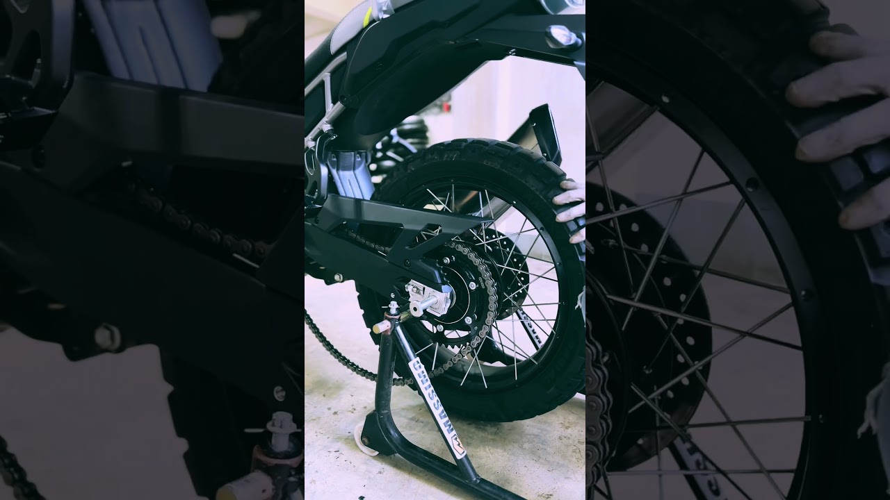 15T FRONT SPROCKET x 45T REAR SPROCKET INSTALLED #450mt #cfmoto450mt #cfmoto