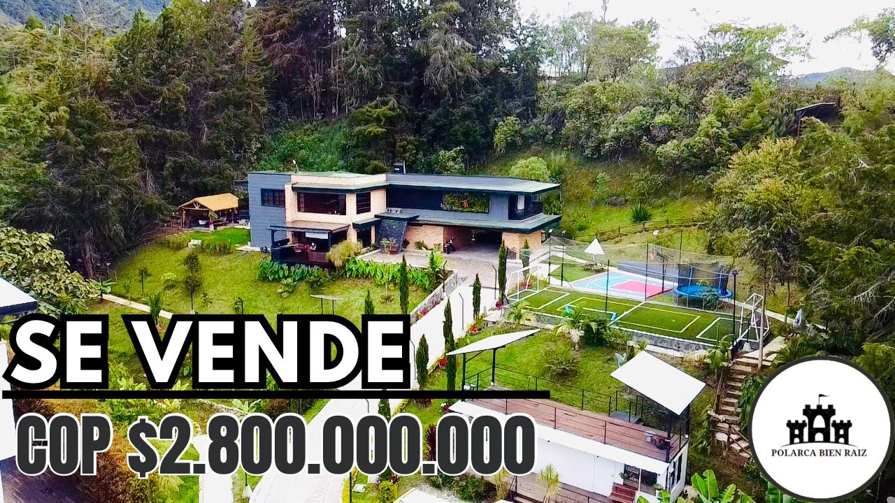 CASA FINCA DE LUJO EN EL ORIENTE ANTIOQUEÑO
