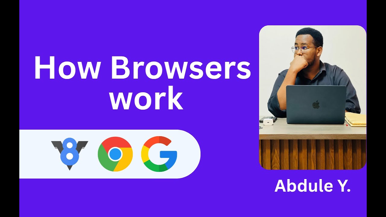 🧠 How Browsers Work: Chrome 🌐, V8 Engine ⚙️ & Google 🔍 Explained Simply